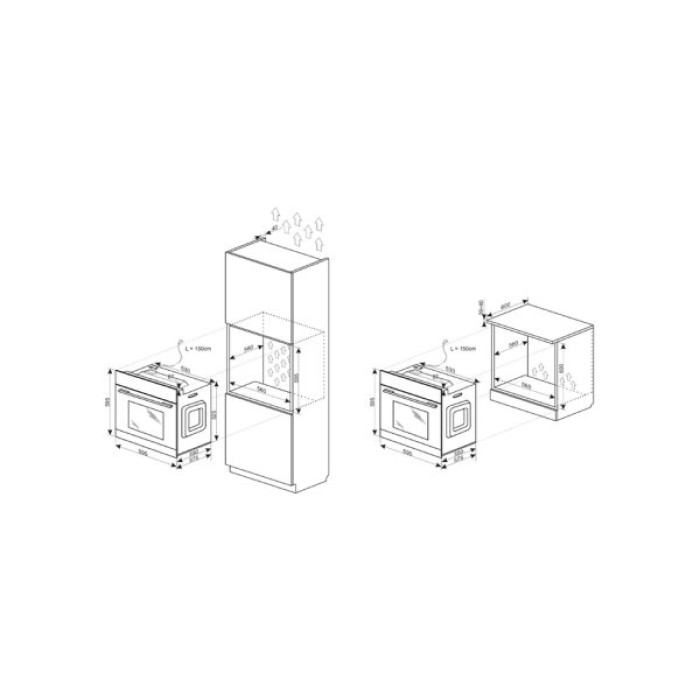 Комплект вбудованої техніки Hansa FCIL68309
