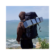 Туристичний килимок Naturehike IXPE CNK2300DZ017 алюмінієва плівка 200 x 65 х 2 см бежевий (6976023923180)