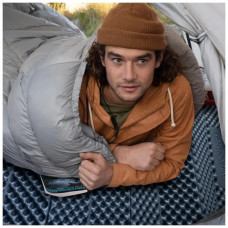 Туристичний килимок Naturehike IXPE CNK2300DZ017 алюмінієва плівка 200 x 65 х 2 см бежевий (6976023923180)