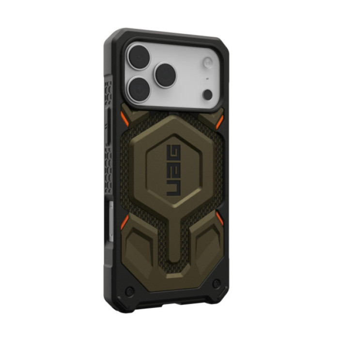 Чохол до мобільного телефона UAG iPhone 17 Pro Max Monarch Pro MagSafe Kevlar Element Green (11451411397B)