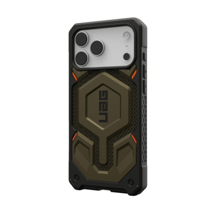 Чохол до мобільного телефона UAG iPhone 17 Pro Max Monarch Pro MagSafe Kevlar Element Green (11451411397B)