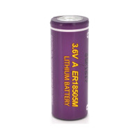 Батарейка ER18505M (size A), 3.6V 3200mah, Lithium, shrink PkCell (ER18505M)