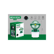 Ліхтар NEWVEW з вентилятором NV-Y06 Solar Panel 1800mA (NWVW-NV-Y06-GN)
