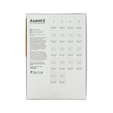 Етикетка самоклеюча Axent 105x58 (10 на листі) с/кл (100 листів) (2472-A)