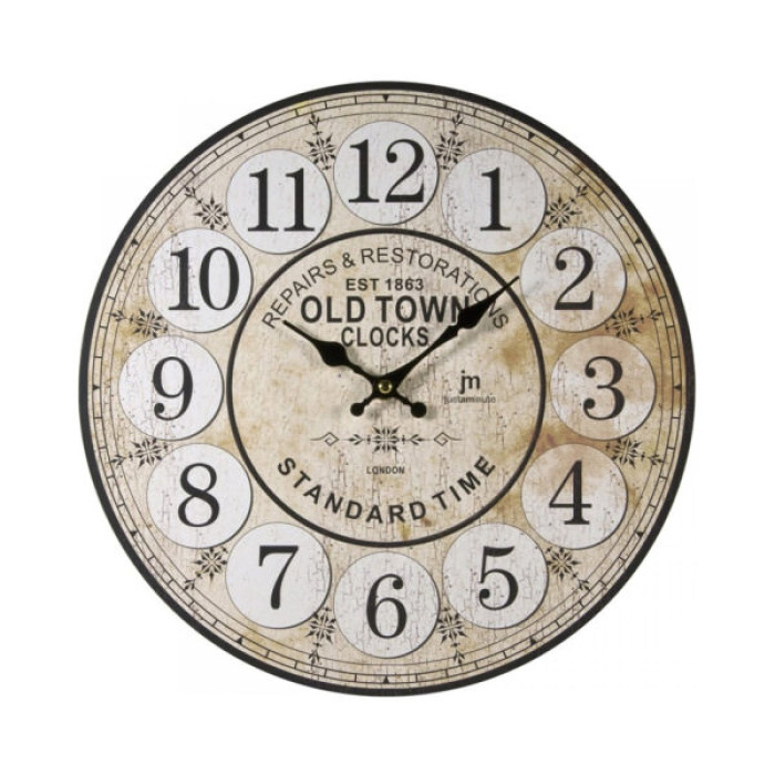 Настінний годинник Lowell 21439