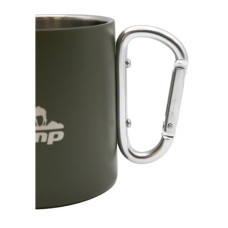 Чашка туристична Tramp 350 мл з карабіном Olive (UTRC-122-olive)