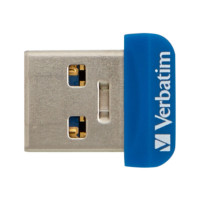 USB флеш накопичувач Verbatim 16GB Store 'n' Stay NANO Blue USB 3.0 (98709)