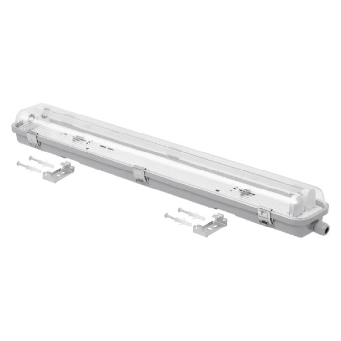 Світильник Delux PC7 LED IP65_G13 метал. клипсы без ламп (90024302)