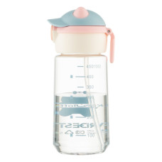 Пляшка для води Ardesto Bear 550мл рожевий (AR2255BB)