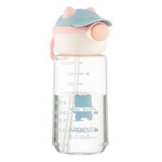 Пляшка для води Ardesto Bear 550мл рожевий (AR2255BB)
