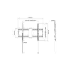 Кронштейн Gembird WM-80F-01