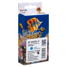 Картридж Barva HP 912XL (3YL77AE/3YL81AE) 900 c, Cyan (IC-912XL-C)