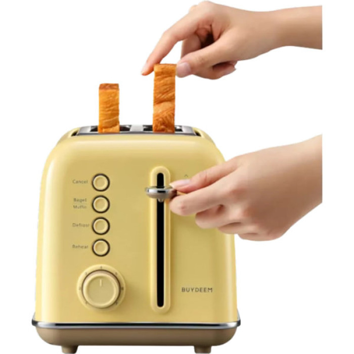 Тостер Buydeem DT620E Mellow Yellow (DT620E-MY/EU)