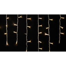 Гірлянда Delux Icicle 75LED 2x0.7m 18 flash теплий білий/білий IP44 EN (90012959)