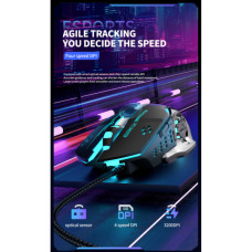 Мишка XO M10 Wireless Black/Silver (M10 Black+Silver)