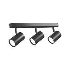 Світильник точковий Videx під лампу 3xGU10 накладний поворотний (VL-SPF05B-WFB)