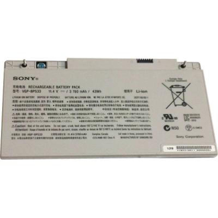 Акумулятор до ноутбука Sony VGP-BPS33 3760mAh 6cell 11.1V Li-ion (A41803)