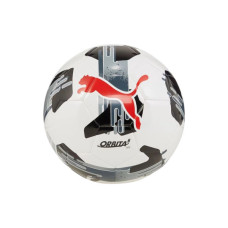 М'яч футбольний Puma Orbita 6 MS 084335-02 білий, чорний, червоний 4 (4067981498192)