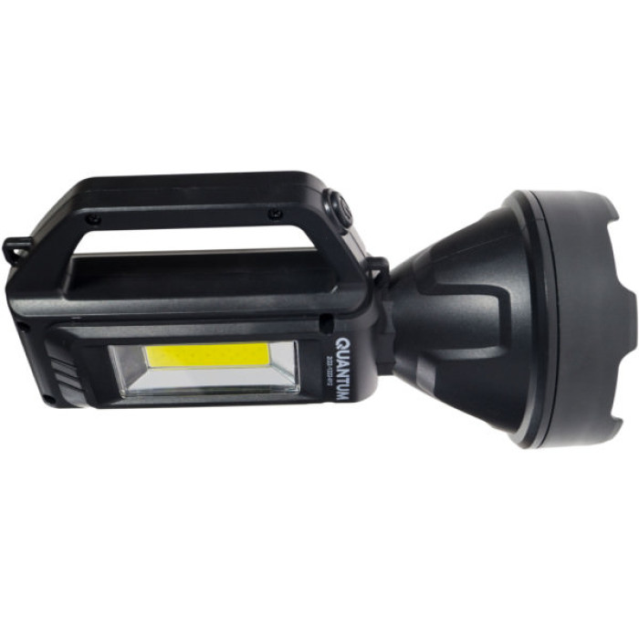 Ліхтар Quantum Tracker 3W LED+COB з функцією Power Bank + подарунок QM-FL1043 (QM-FL1063-PR1)