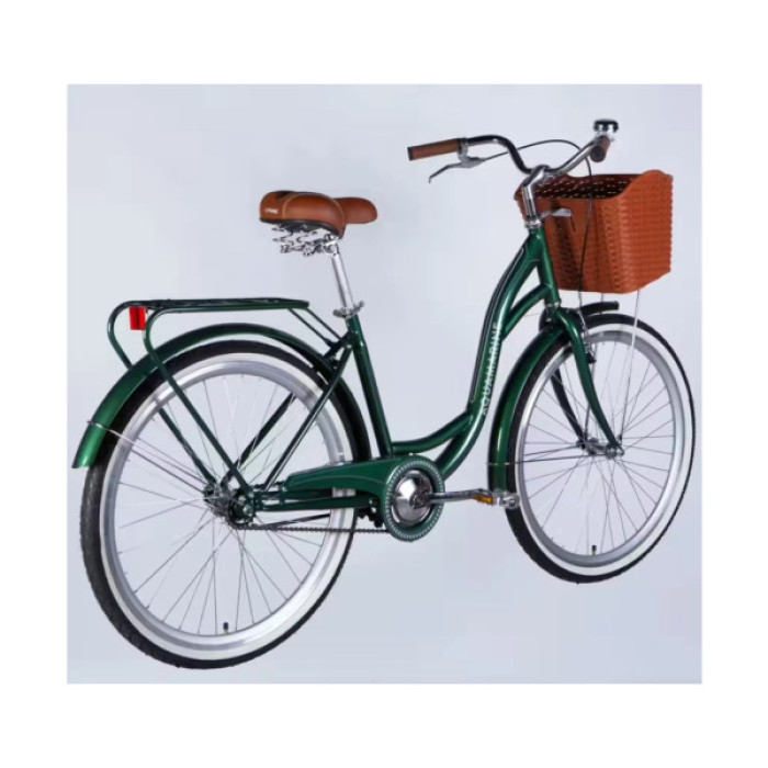 Велосипед Dorozhnik 26" AQUAMARINE BH рама-17" ST 2026 зелений (OPS-D-26-355)