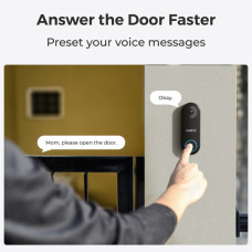 Дверний дзвінок Reolink Video Doorbell PoE (D340P)