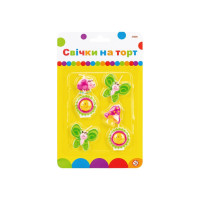 Свічка Maxi Весна 6 шт на торт (MX624030)