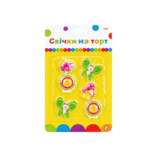 Свічка Maxi Весна 6 шт на торт (MX624030)