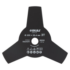 Ніж для тримера Sigma 255x25.4мм, 3Т (5624311)