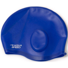 Шапка для плавання Aqua Speed Ear Cap Comfort 9891 289-01 синій OSFM (5908217698919)