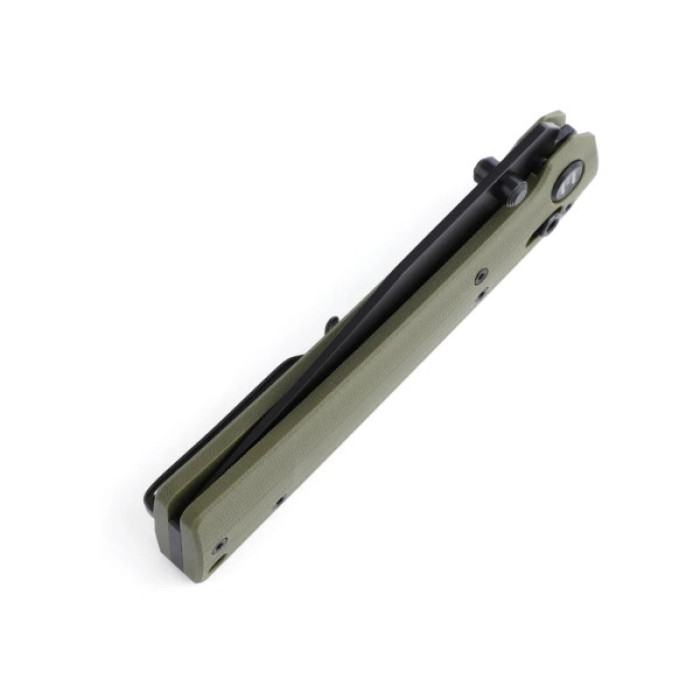 Ніж Hightron Pathwright, 14C28N, G10, зелений, чорний клинок (HK03GRN)