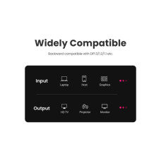 Кабель мультимедійний DisplayPort M to DisplayPort M 3.0m V1.4 Ugreen (80393)