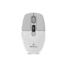 Мишка REAL-EL RM-480W Wireless/Bluetooth White (EL123200050)