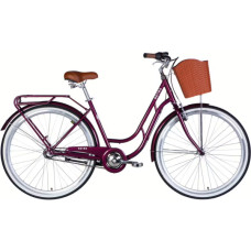 Велосипед Dorozhnik 28" RETRO PH рама-19" ST 2026 малиновий (OPS-D-28-552)