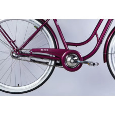 Велосипед Dorozhnik 28" RETRO PH рама-19" ST 2026 малиновий (OPS-D-28-552)