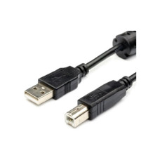 Кабель для принтера USB 2.0 AM/BM 1.5m ferite Atcom (5474)