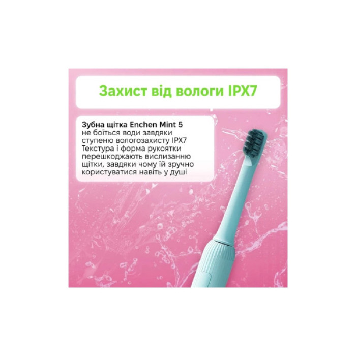 Електрична зубна щітка Enchen Mint5 Sonik Blue (MINT5-B)