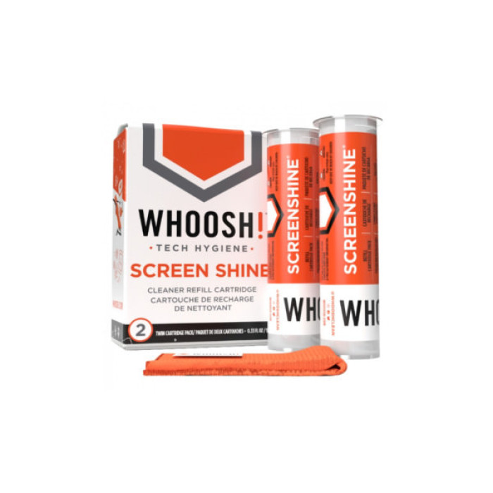 Спрей для очищення Whoosh! Screen Shine Pro REFILL CARTRIDGES 2*500ml (CTG2PK473)