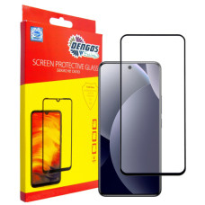 Скло захисне Dengos Super-D Full Glue Xiaomi Redmi Note 15 Pro 5G Black (TGFG-SD-10)