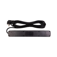Мережевий фільтр живлення PowerPlant 5м, 6 розеток, USB (YS-N6086/5c) (EX610679)