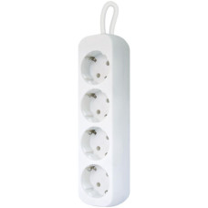 Мережевий подовжувач Defender E450 5.0 m 4 роз white (99227)