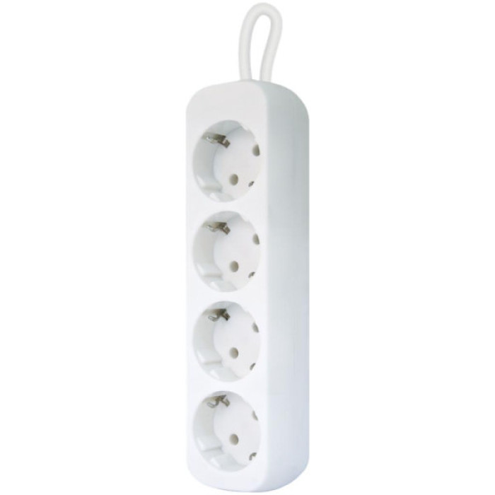 Мережевий подовжувач Defender E450 5.0 m 4 роз white (99227)