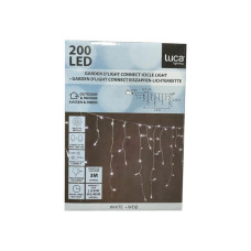 Гірлянда Luca з'єднувальна "Бахрома", 9,8х0.48 м, біли (8720362171096)