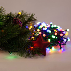 Гірлянда Chomik Кульки-змійка 200 LED 16 м, мультиколор, IP44, від мережі (5900779880160)