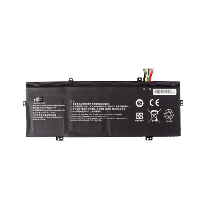 Акумулятор до ноутбука HUAWEI Matebook 14" KPL-W00 (HB4593R1ECW) 7.6V 6000mAh PowerPlant (NB400157)