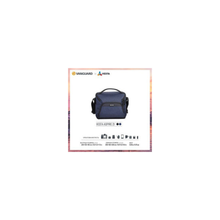 Фото-сумка Vanguard bag Vesta Aspire 21 Navy (DAS301104)