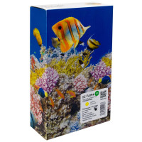 Картридж Barva Epson T41F4 (C13T41F440) верс. U1-U10, 350 мл, Yellow (IC-T41F4)