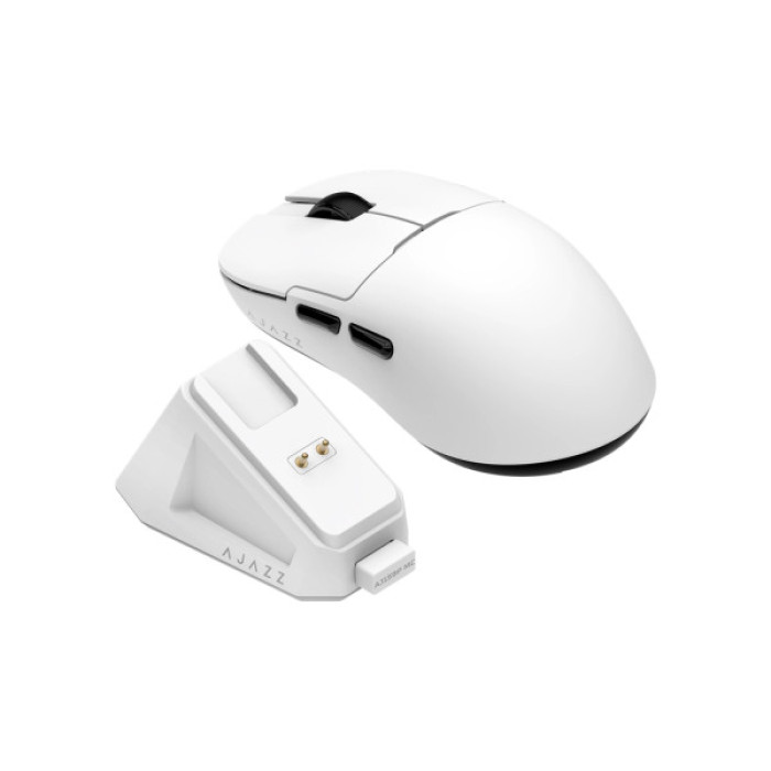 Мишка Ajazz AJ159P MC Wireless/Bluetooth/USB Charging Dock White (AJ159P-MC-W)