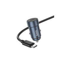 Зарядний пристрій HOCO HOCO Z57 Glorious single-port USB-C PD30W + cable USB-C Metal Gray (6942007633086)