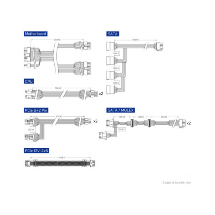 Блок живлення FSP 750W (VITA-750GM)