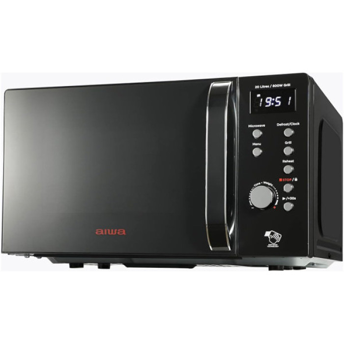 Мікрохвильова піч AIWA NAMICOOK CRYSTAL20 (MW-202DG BK)